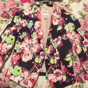 Candies Floral Blazer